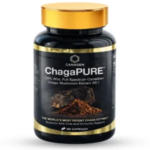 ORGANI-PURE® Wild Canadian Chaga Mushroom Capsules (60pc)