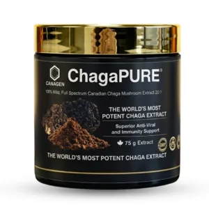 ORGANI-PURE® Wild Canadian Chaga Mushroom Extract (75gm)